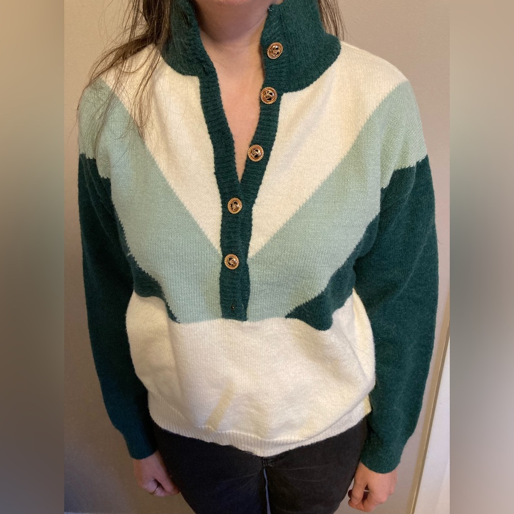 Beautiful multi colored sweater